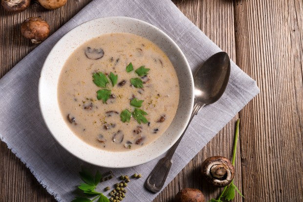 Stunning and Stunningly Easy 'Best of the Bone' Mushroom Soup Recipe