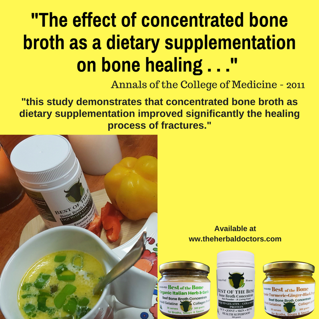 The Effect of Concentrate Bone Broth as a Dietary Supplementation