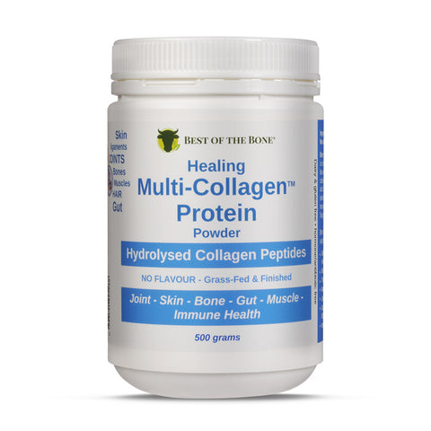 Best of the Bone MULTI-COLLAGEN hydrolysed peptide powder: Large (500g).