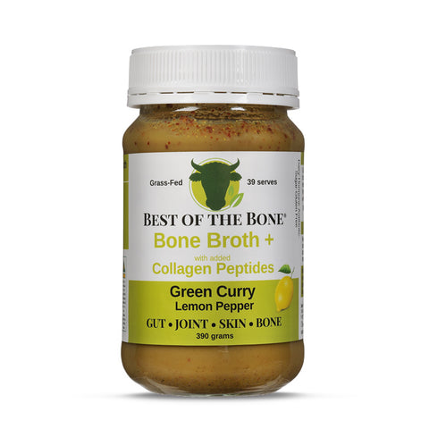 Best of the Bone - Green curry, Lemon Pepper + Collagen Peptides